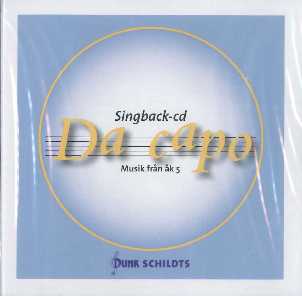 Da capo Singback-cd åk 5
