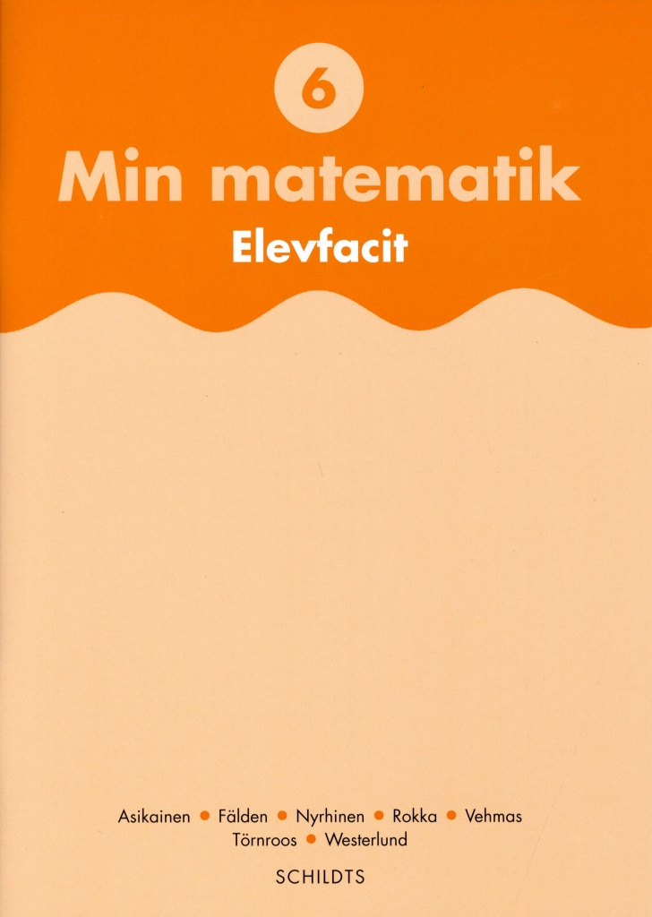 Min matematik 6 Elevfacit — S&S Läromedel