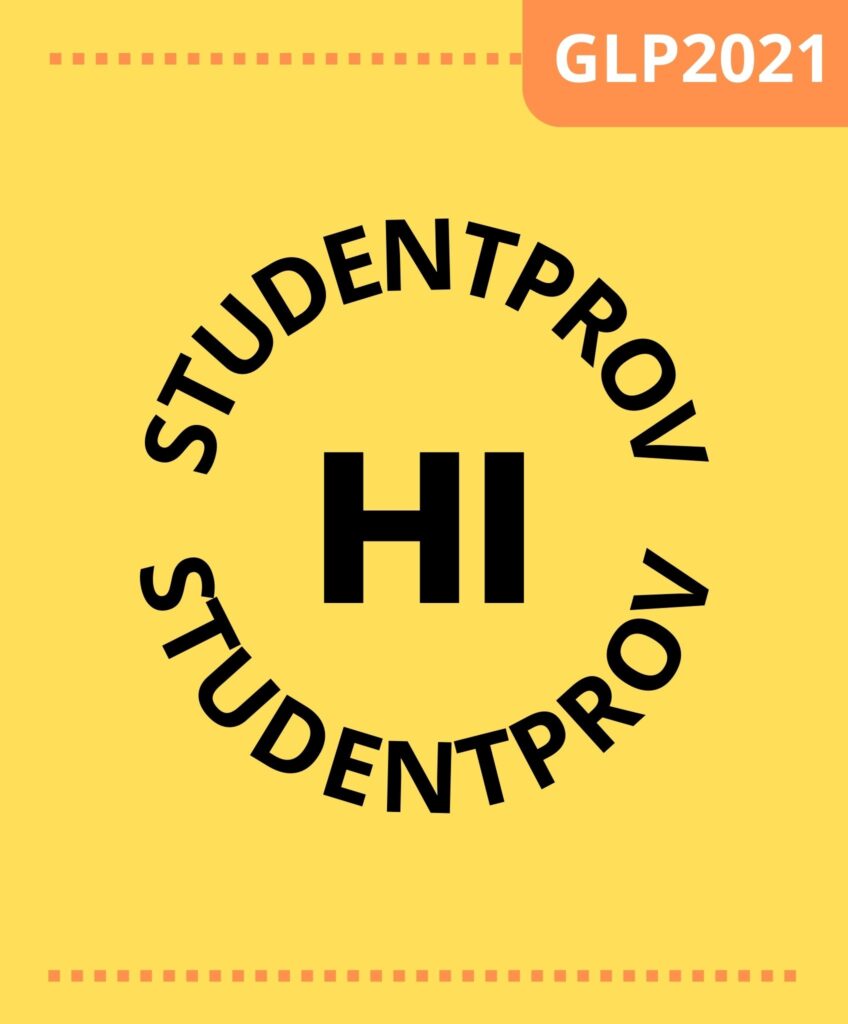 Omslag till Studentprov HI för GLP2021